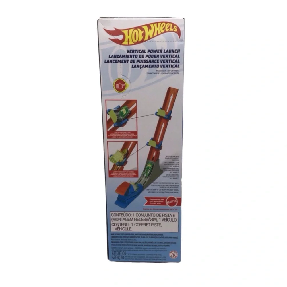 Mattel Hot Wheels Action Power Slam Launcher and Vehicle Set (NWT)